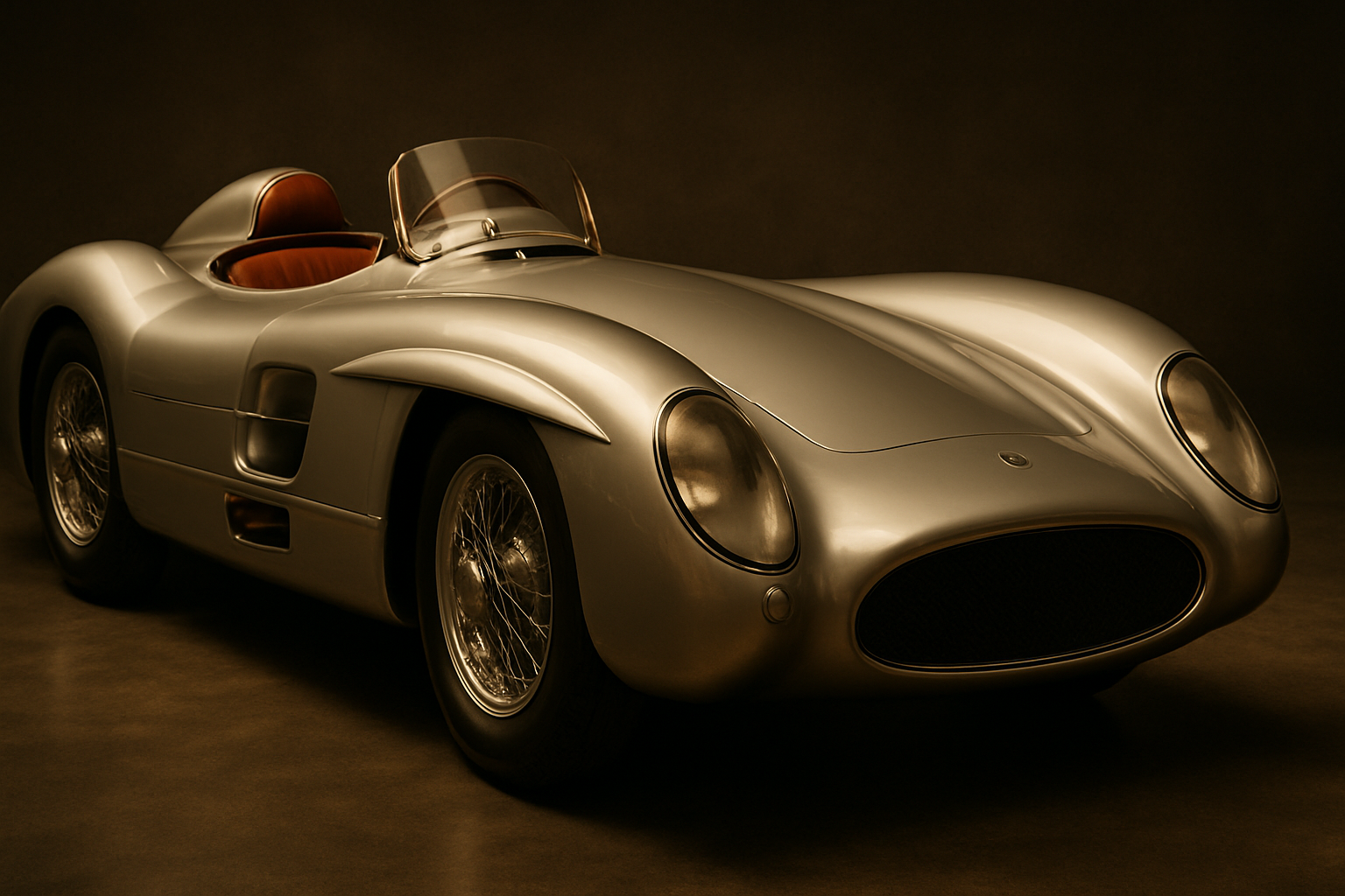A classic, incredibly valuable vintage race car, representing the zenith of best cars.