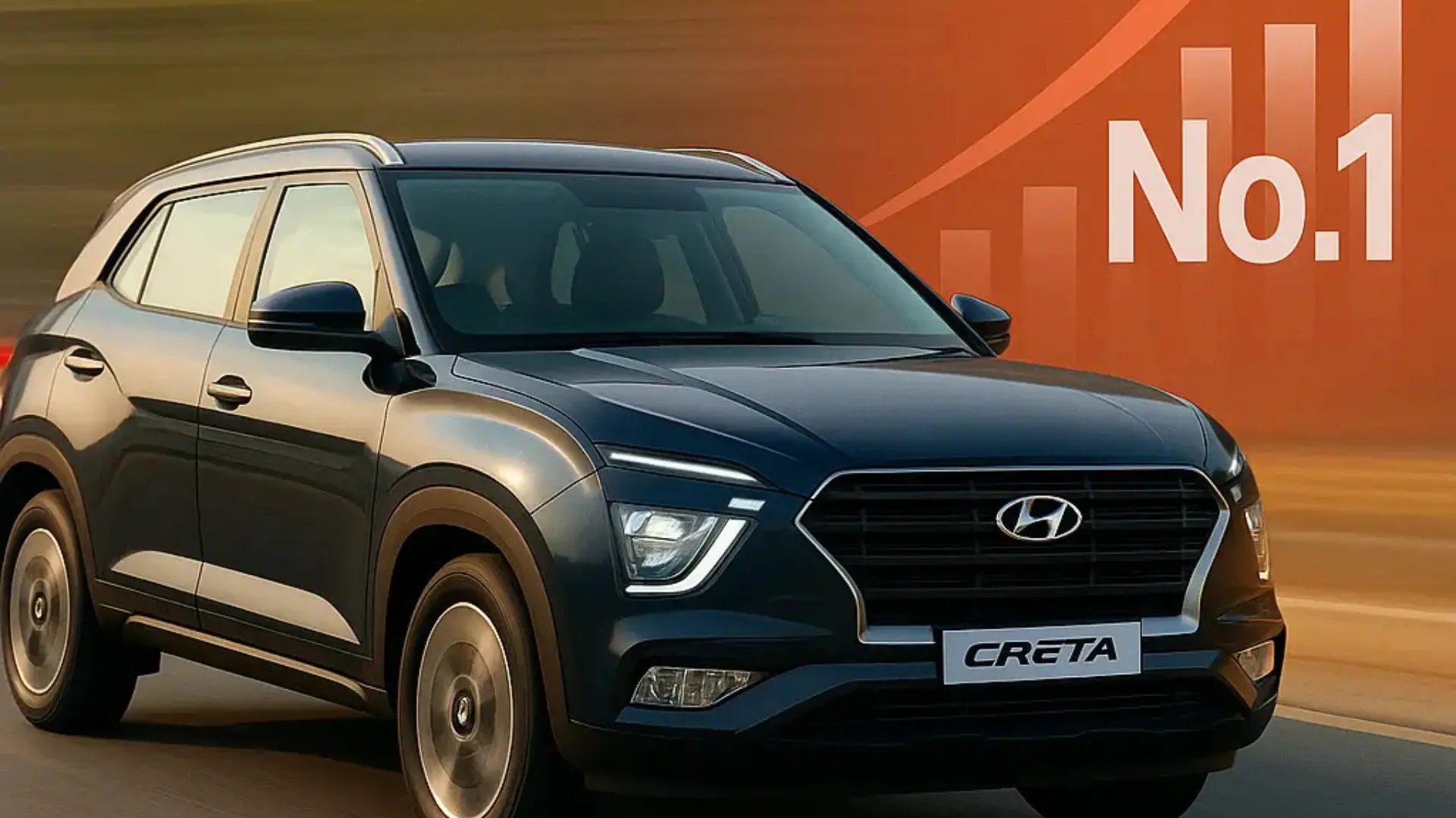 The Hyundai Creta celebrates being the top-selling car in June 2025.