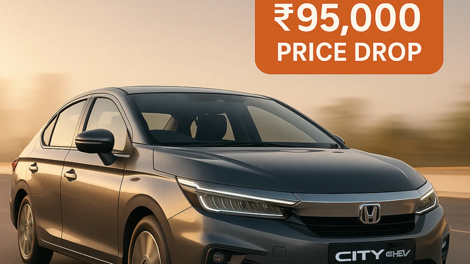 The Honda City e:HEV showcases its new, more accessible pricing.