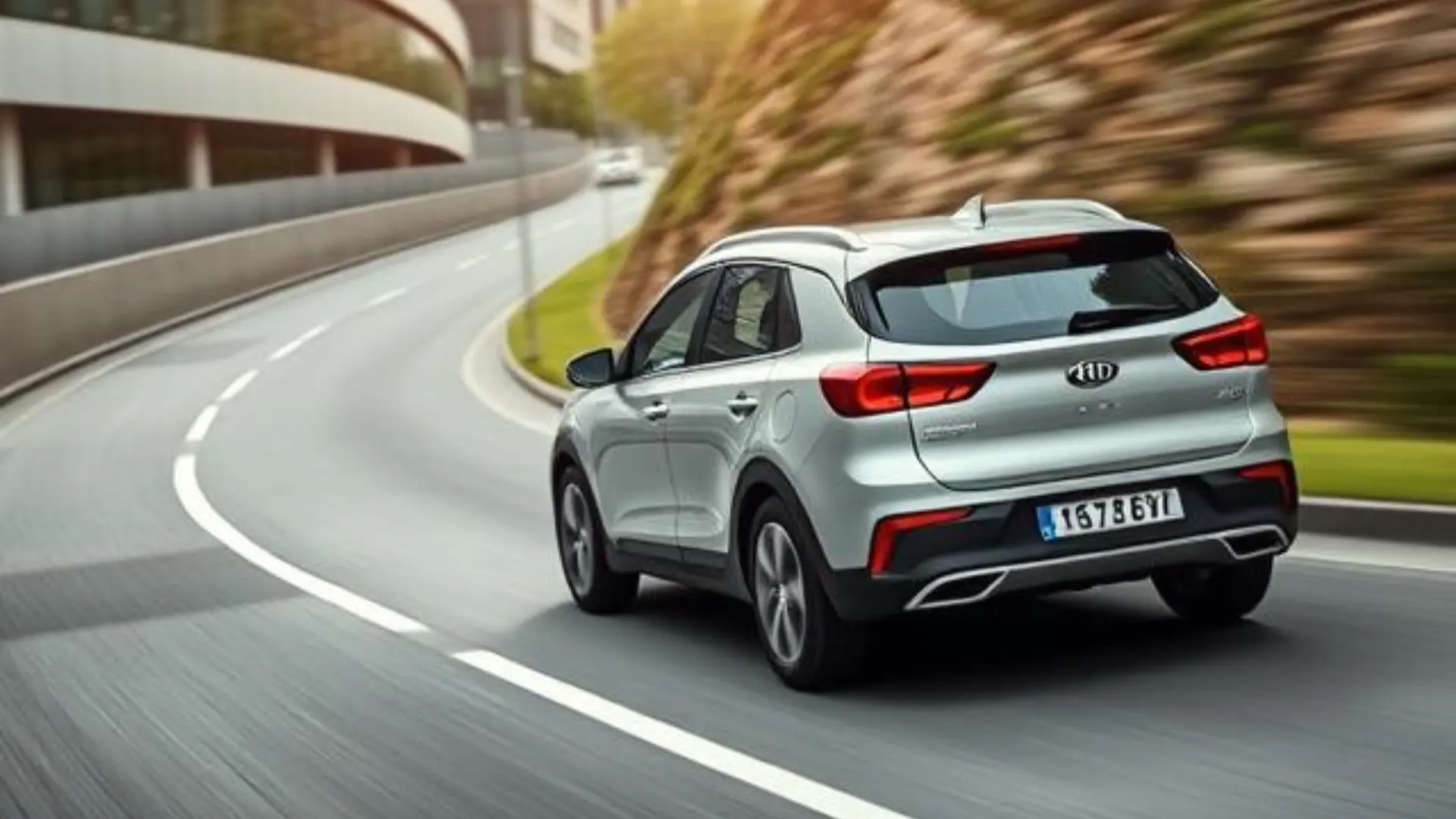 The Kia Carens Clavis EV, a powerful family car in motion.