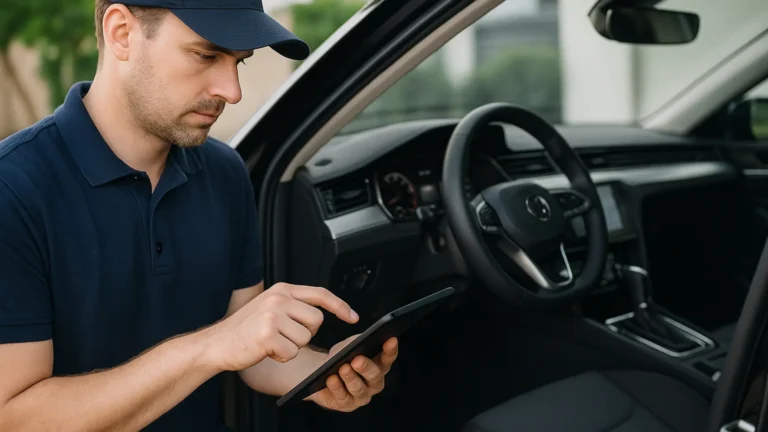 A professional inspection, a key step in the fastest way to sell your car.