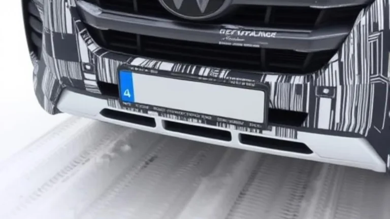 Visible changes to the front fascia of the taigun facelift.