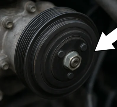 A visual guide to inspecting the compressor clutch for auto ac repair