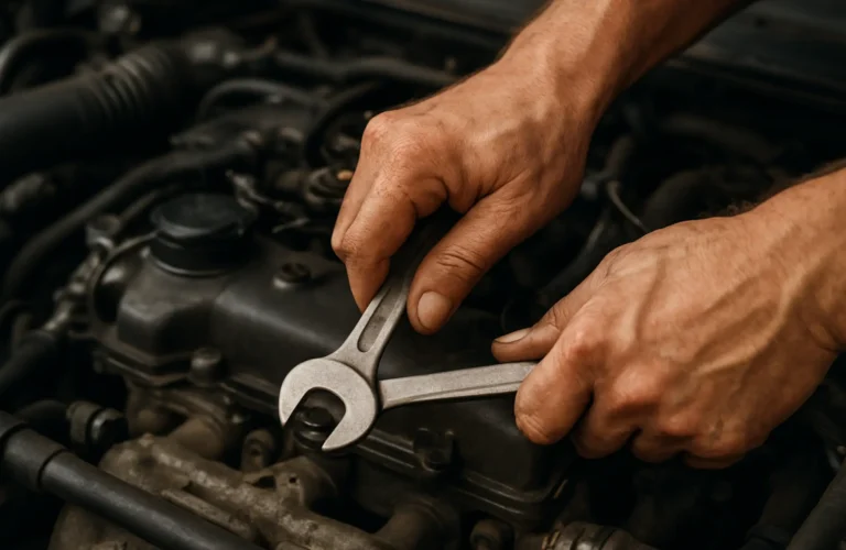 A comparison of a dealership and a local mechanic near me