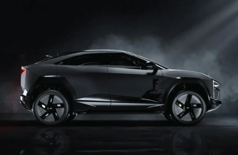 Limited-edition Mahindra BE 6 Batman Edition showcasing its unique Satin Black finish.